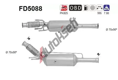 AS Filtr pevnch stic ASA FD5088, FD5088
