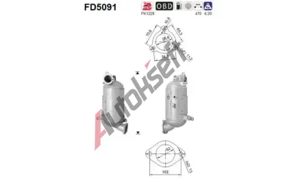 AS Filtr pevnch stic ASA FD5091, FD5091