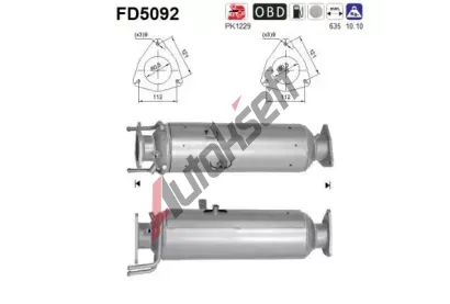 AS Filtr pevnch stic ASA FD5092, FD5092