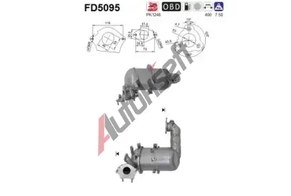 AS Filtr pevnch stic ASA FD5095, FD5095