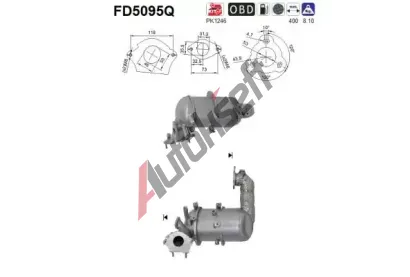 AS Filtr pevnch stic ASA FD5095Q, FD5095Q