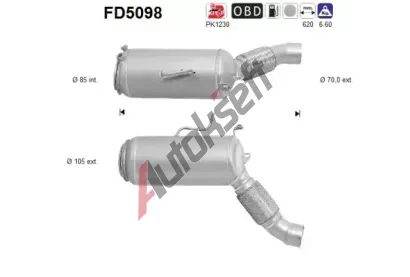 AS Filtr pevnch stic ASA FD5098, FD5098