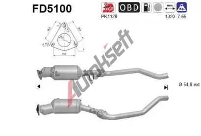 AS Filtr pevnch stic ASA FD5100, FD5100