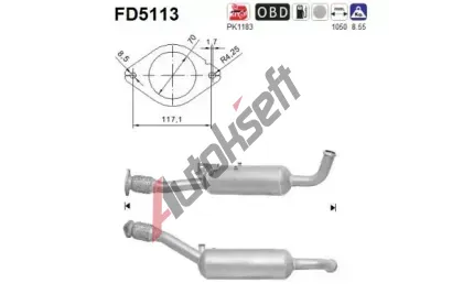 AS Filtr pevnch stic ASA FD5113, FD5113
