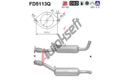 AS Filtr pevnch stic ASA FD5113Q, FD5113Q