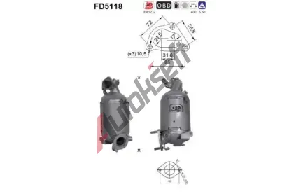 AS Filtr pevnch stic ASA FD5118, FD5118