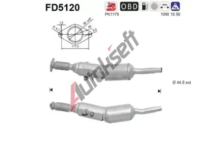 AS Filtr pevnch stic ASA FD5120, FD5120