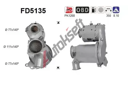 AS Filtr pevnch stic ASA FD5135, FD5135