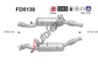 AS Filtr pevnch stic ASA FD5138, FD5138
