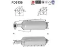 Filtr pevnch stic AS ‐ ASA FD5139