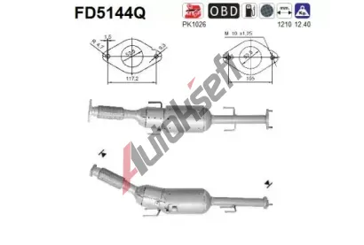 AS Filtr pevnch stic ASA FD5144Q, FD5144Q