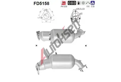 AS Filtr pevnch stic ASA FD5158, FD5158