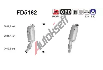 AS Filtr pevnch stic ASA FD5162, FD5162