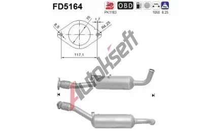 AS Filtr pevnch stic ASA FD5164, FD5164