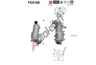 AS Filtr pevnch stic ASA FD5166, FD5166