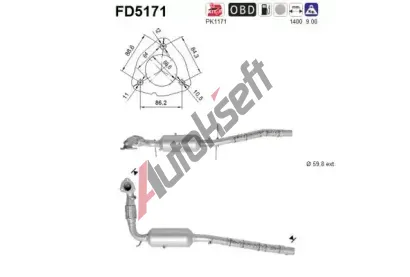 AS Filtr pevnch stic ASA FD5171, FD5171