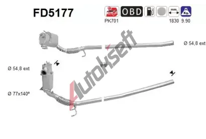 AS Filtr pevnch stic ASA FD5177, FD5177