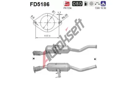 AS Filtr pevnch stic ASA FD5186, FD5186