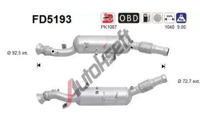 AS Filtr pevnch stic ASA FD5193, FD5193
