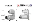 Filtr pevnch stic AS ‐ ASA FD5208