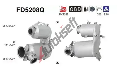 AS Filtr pevnch stic ASA FD5208Q, FD5208Q