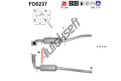 AS Filtr pevnch stic ASA FD5237, FD5237