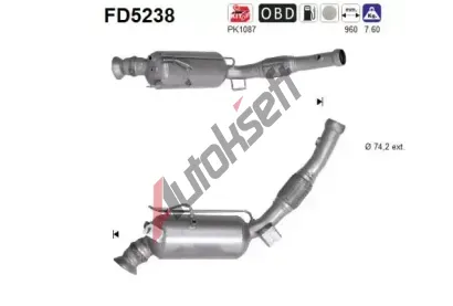 AS Filtr pevnch stic ASA FD5238, FD5238