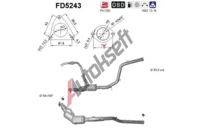 AS Filtr pevnch stic ASA FD5243, FD5243