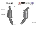 Filtr pevnch stic AS ‐ ASA FD5257