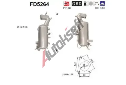 AS Filtr pevnch stic ASA FD5264, FD5264