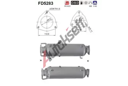AS Filtr pevnch stic ASA FD5283, FD5283