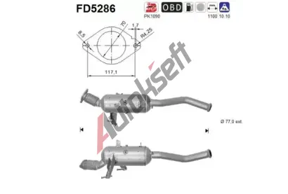 AS Filtr pevnch stic ASA FD5286, FD5286