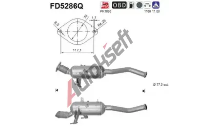 AS Filtr pevnch stic ASA FD5286Q, FD5286Q