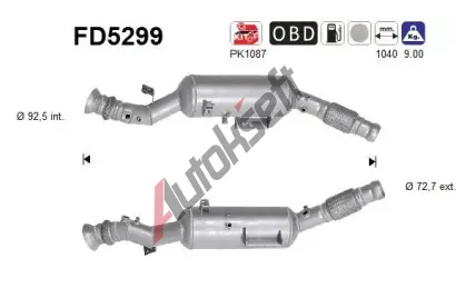 AS Filtr pevnch stic ASA FD5299, FD5299