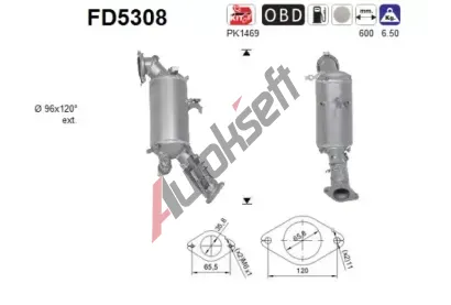 AS Filtr pevnch stic ASA FD5308, FD5308