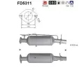 Filtr pevnch stic AS ‐ ASA FD5311