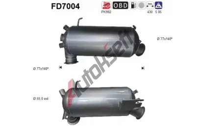 AS Filtr pevnch stic ASA FD7004, FD7004