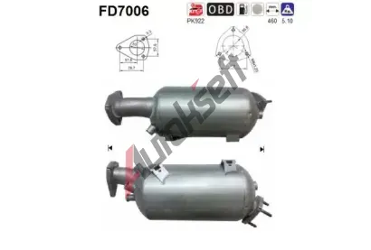 AS Filtr pevnch stic ASA FD7006, FD7006