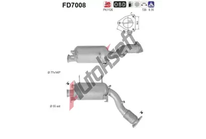 AS Filtr pevnch stic ASA FD7008, FD7008