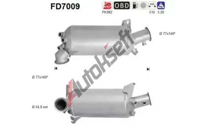 AS Filtr pevnch stic ASA FD7009, FD7009
