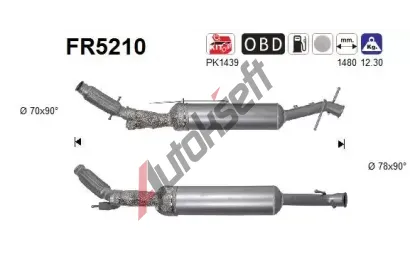 AS Filtr pevnch stic ASA FR5210, FR5210