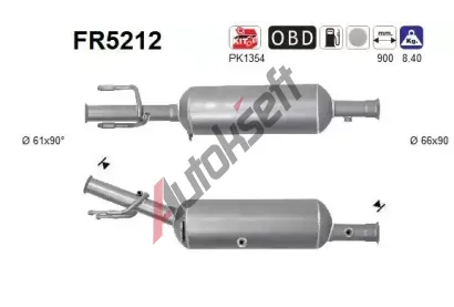 AS Filtr pevnch stic ASA FR5212, FR5212