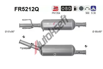AS Filtr pevnch stic ASA FR5212Q, FR5212Q
