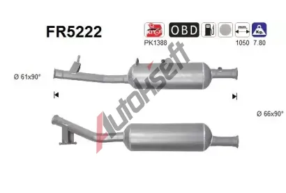 AS Filtr pevnch stic ASA FR5222, FR5222