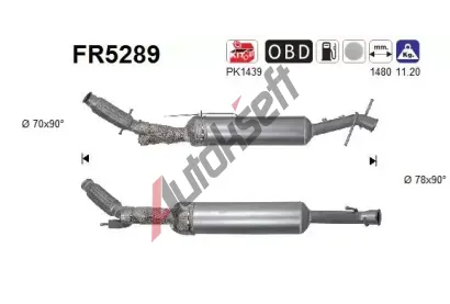 AS Filtr pevnch stic ASA FR5289, FR5289