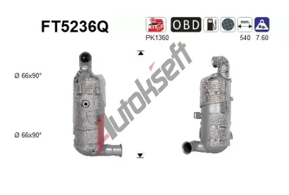 AS Filtr pevnch stic ASA FT5236Q, FT5236Q