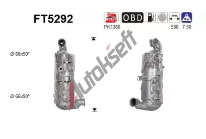 AS Filtr pevn�ch ��stic ASA FT5292, FT5292