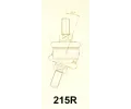 ASHIKA Stabiliztor podvozku ASH 106-02-215R, 106-02-215R