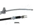 ASHIKA Tažné lanko parkovací brzdy ASH 131-02-2066L, 131-02-2066L