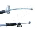 ASHIKA Tažné lanko parkovací brzdy ASH 131-02-250R, 131-02-250R